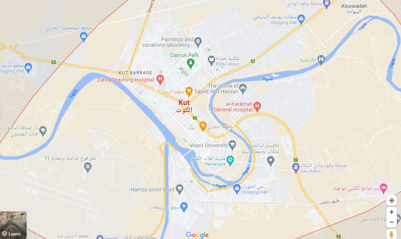 الكوت تزحف شمالاً بمحاذاة دجلة.. خطة بناء مدينة جديدة عند “الحولي”