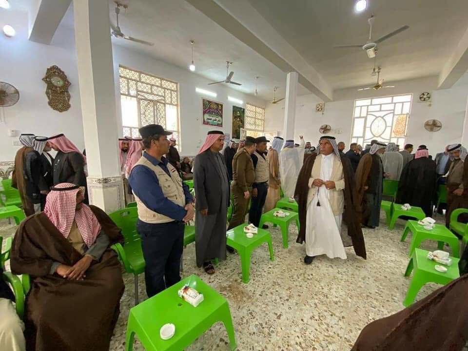 المثنى: 100 مليون تنهي 18 عاما من الخلاف بين عشيرة الفتلاوي وقبيلة الدليم