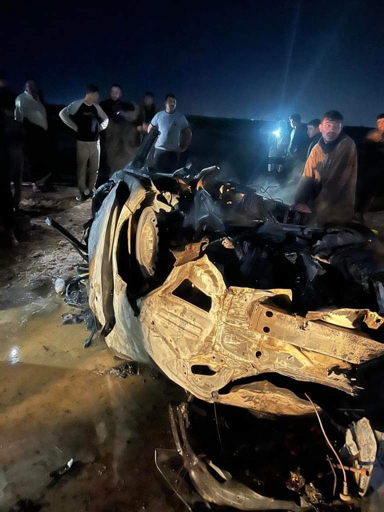 الجثث تفحمت.. مصرع 3 أشخاص بانفجار سيارة تعمل بمنظومة غاز في الحويجة