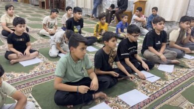25 طفلًا في قلعة صالح قرأوا عن الإمام المهدي والأنبياء.. لعبوا ورسموا أيضاً (فيديو)