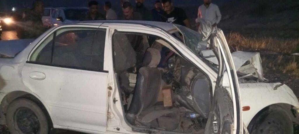 مصرع منتسب من الحشد وإصابة 3 مدنيين بحادث سير في صلاح الدين