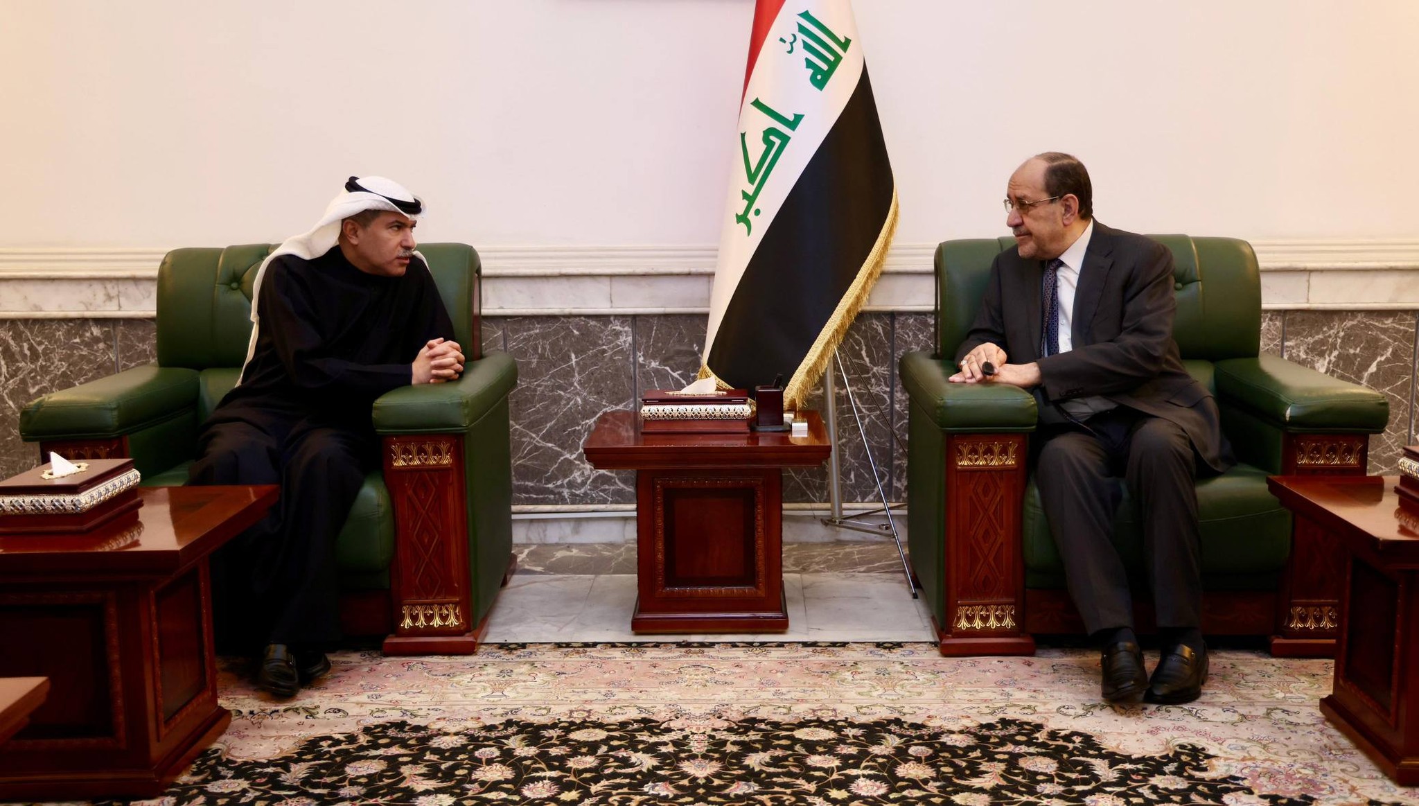 المالكي يواصل استقبال السفراء للتباحث بشأن الاستحقاقات الدستورية