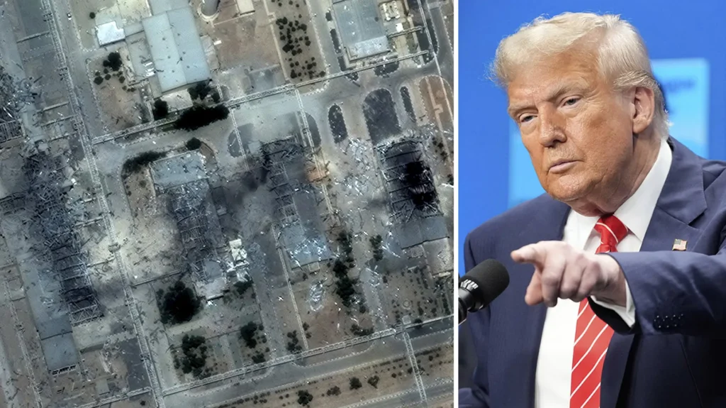 ترامب يقر بصعوبة ما تبقى من مخزون اليورانيوم الإيراني