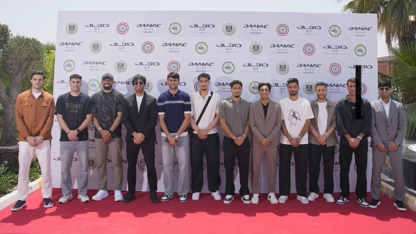 فلل فاخرة للاعبي المنتخب الوطني في بغداد.. داماك تضع حجر الأساس بحضور درجال