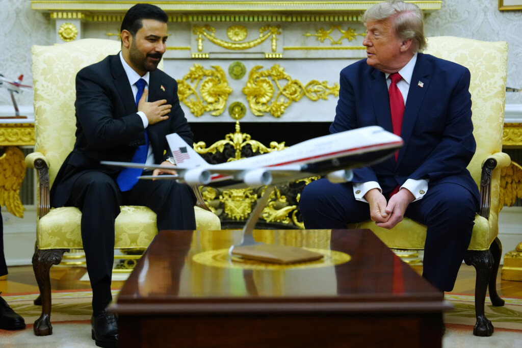 ترامب في أول كلمة للزيدي: أنت شاب وسيم وفائز في العراق