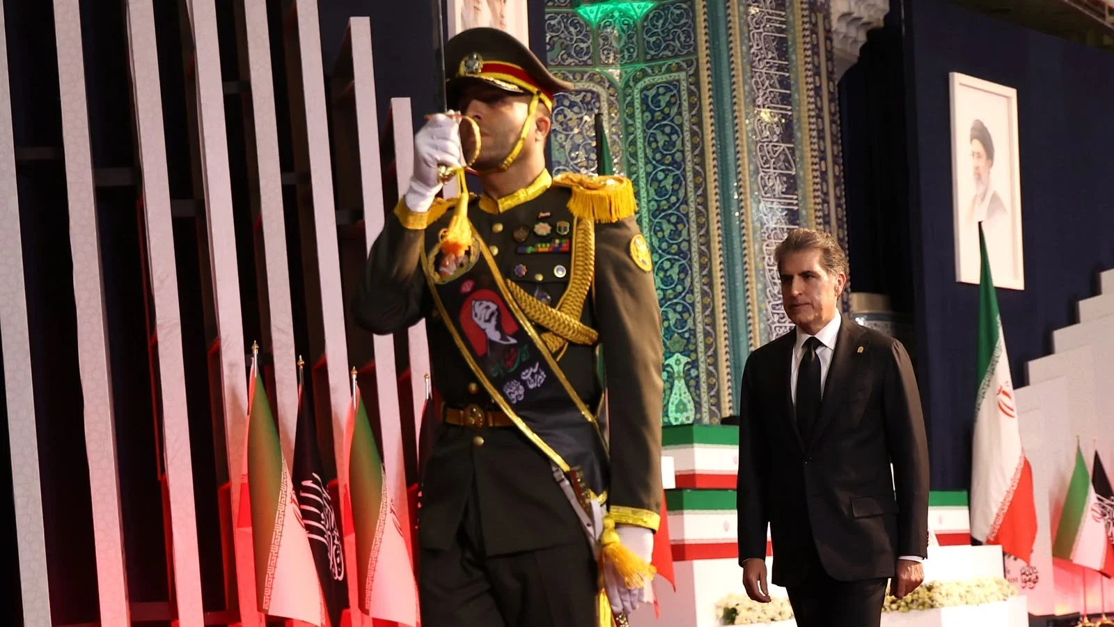 تلفون إيراني مشفر دخل أربيل.. نيجيرفان بارزاني أزال شك ترامب بعراقجي وضمانة وحيدي
