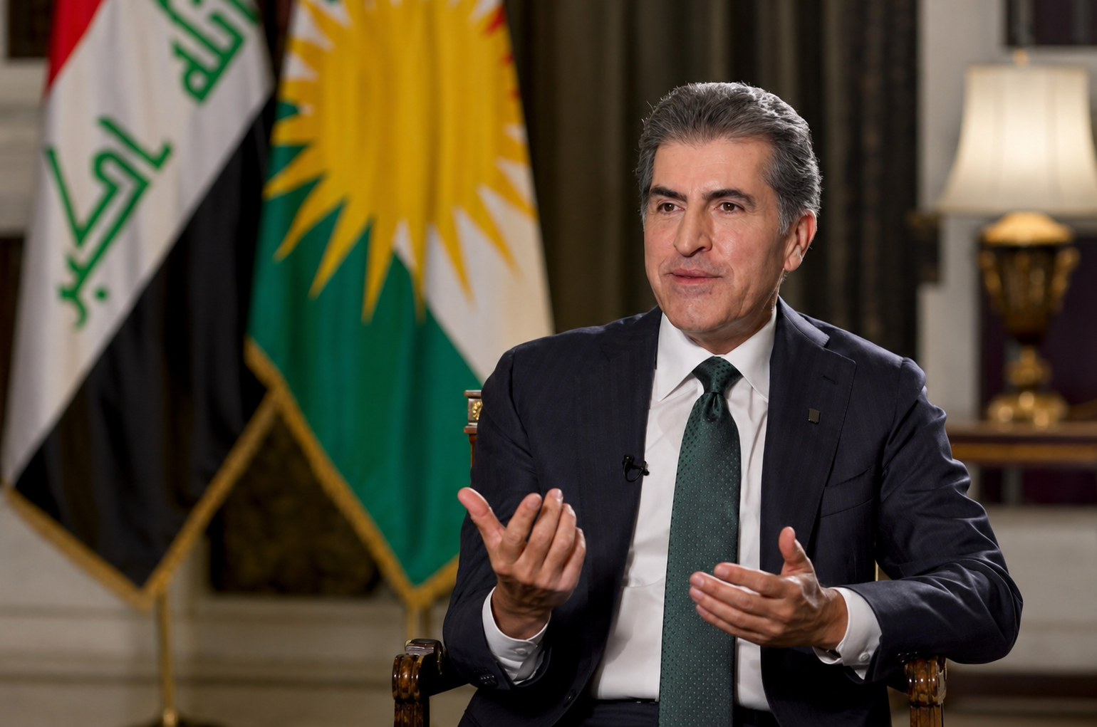 نيجيرفان بارزاني: جئت من طهران برسالة حصر السلاح.. الدولة تدفع للحشد والفصائل معاً
