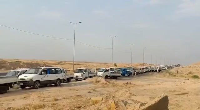 أزمة الكاز تصل ديالى.. طوابير كيات الحمل تحاصر المحطات والأسعار مضاعفة