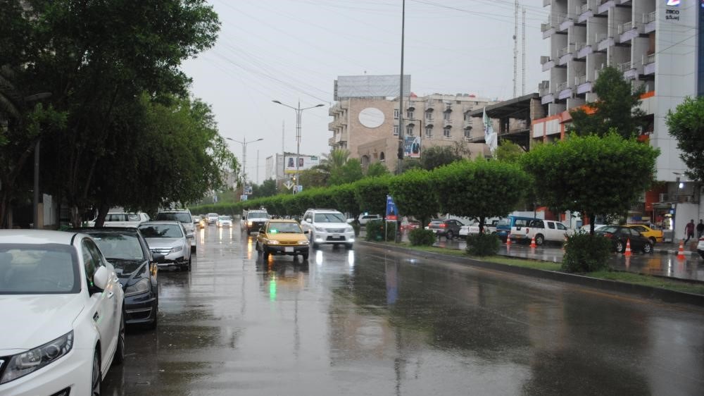العراق يشهد طقساً غائماً مع أمطار في الوسط والشمال