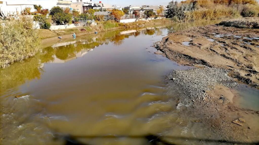 صور محزنة من الزاب الأسفل في آلتون كوبري: لم يبق من النهر إلا اسمه