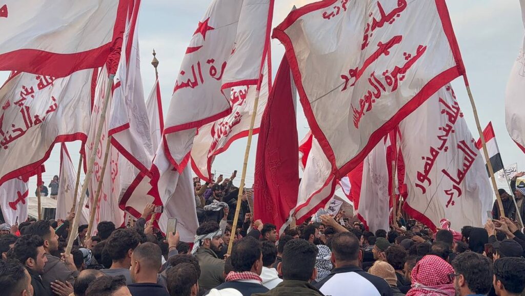 "هنيئاً لكم الألف درجة وظيفية".. قائد حراك الصادق ينهي اعتصام شمال البصرة (فيديو)