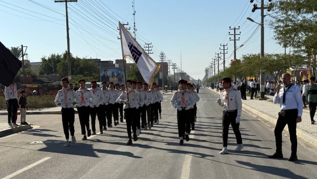 مدارس البصرة تنظم مسيرة كشفية احتفالاً بعيد الجيش (صور)