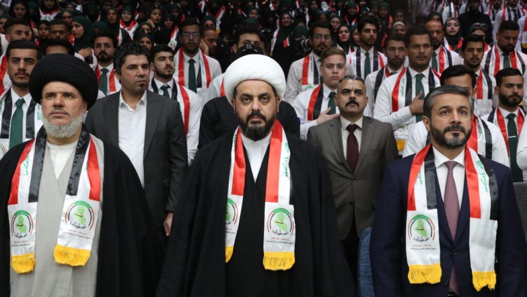 العصائب تريد ممرات إنسانية للإيرانيين وتدخل الجامعة العربية