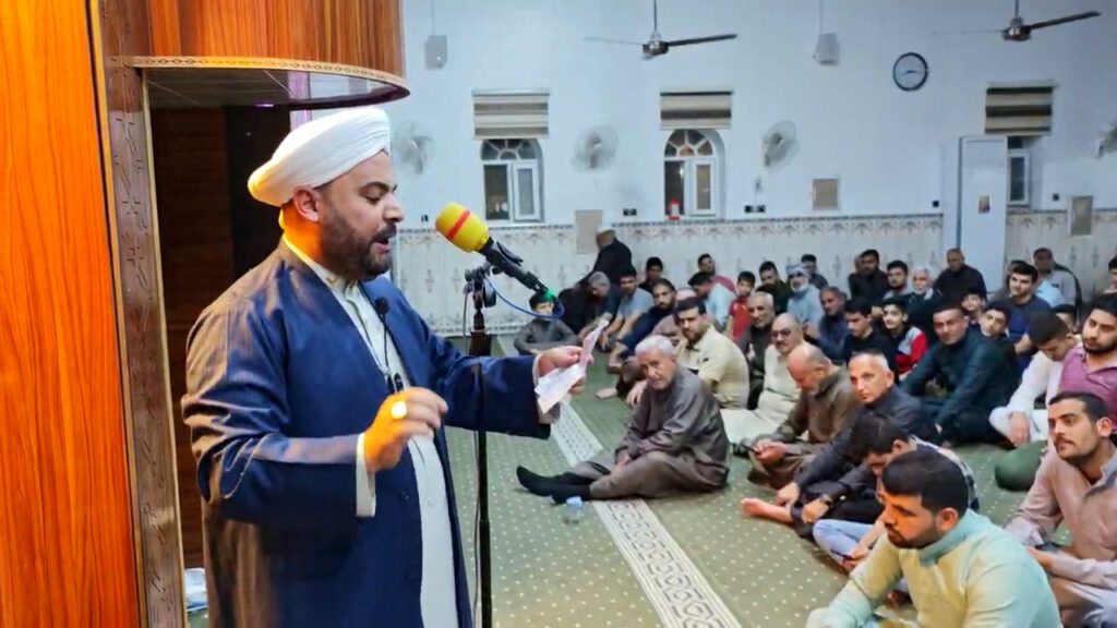 فيديو: جامع بن يزيد.. السائل والمسؤول مأجوران وسباق بعد التراويح في هيت