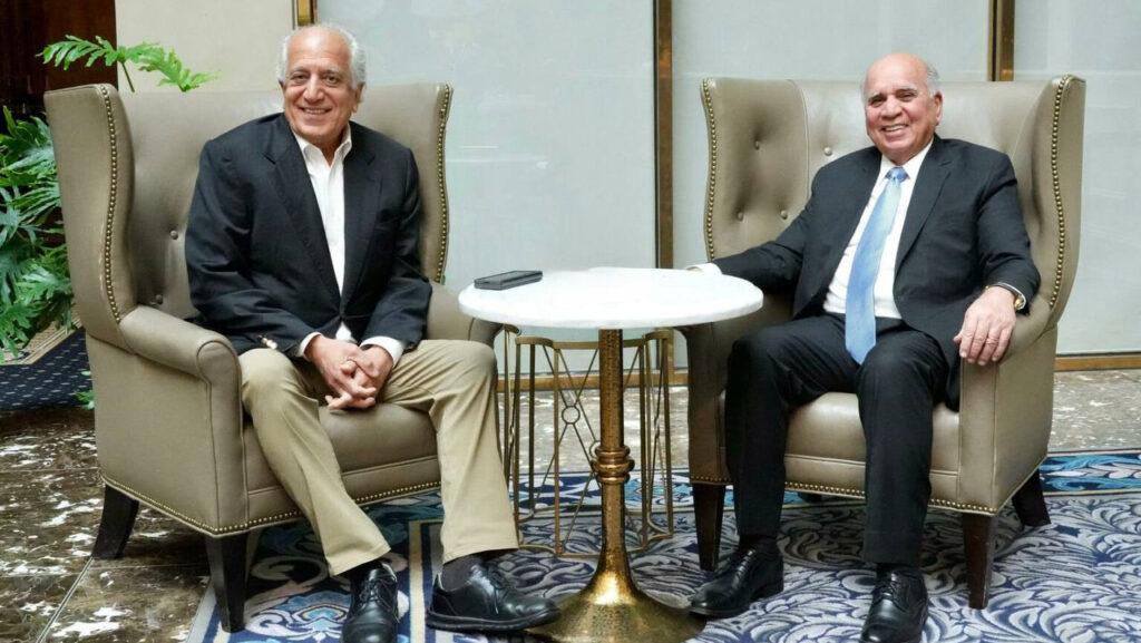 زلماي خليل زاده يستعرض نتائج زيارته الأخيرة إلى العراق