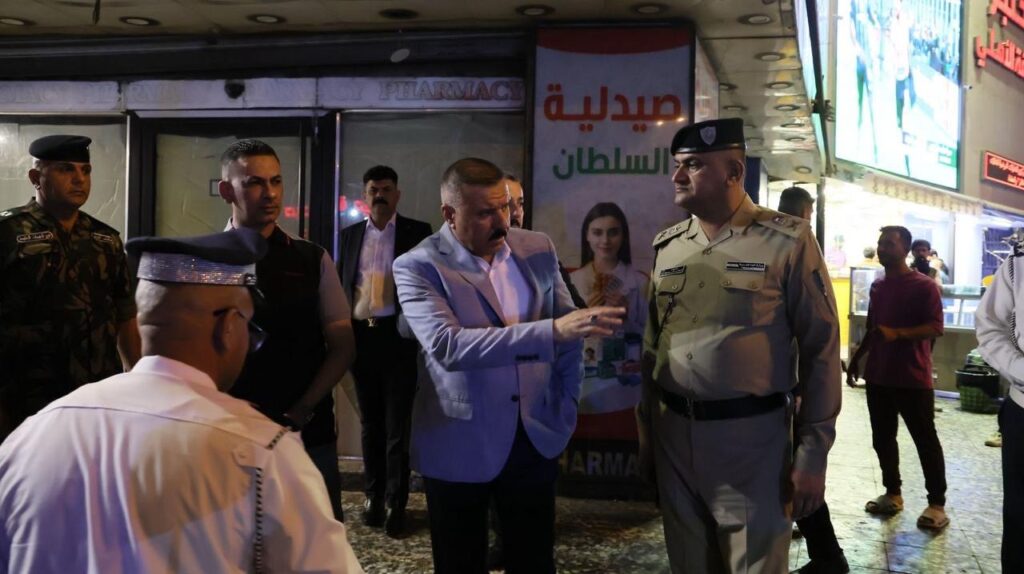صور: وزير الداخلية يتفقد شوارع بغداد قبل عقد القمة العربية