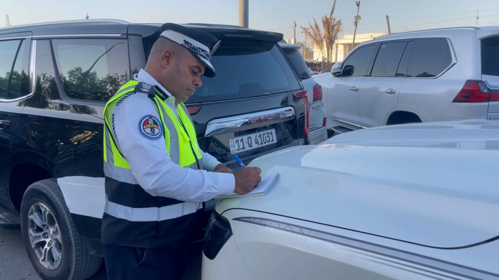 فيديو: ازدحام خانق في النجف والمرور يصدر غرامات بالجملة