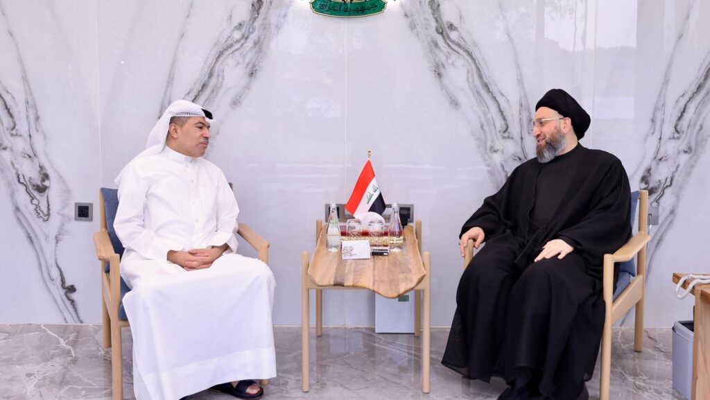 الحكيم لسفير الكويت: العراقيون يرغبون بحياة كريمة وعيش رغيد