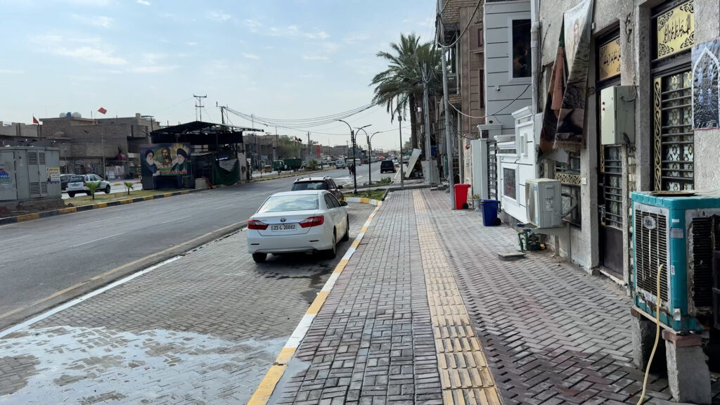 مدينة الصدر تطلق أول ممر نموذجي للمكفوفين ضمن مشروع تأهيل الشوارع الستينية