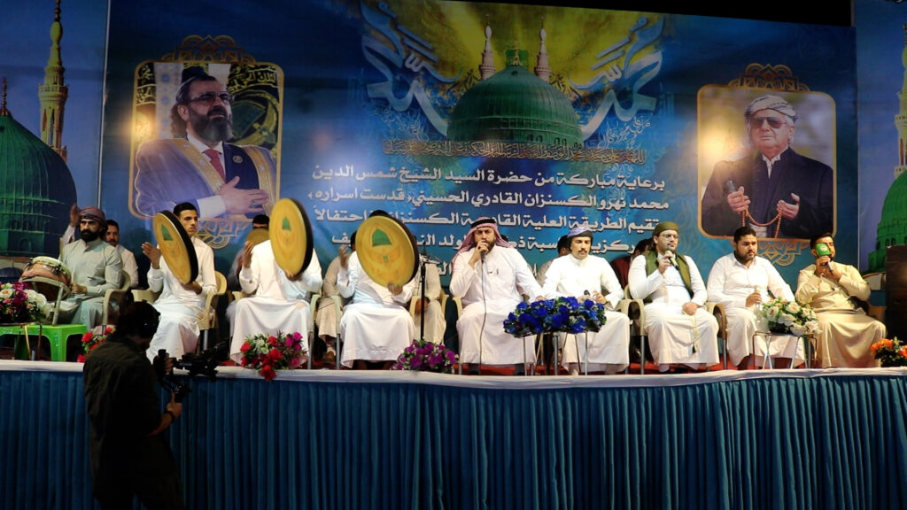 اجتماع "الخلفاء" في صلاح الدين ولحن صوفي مع كربلاء وأربيل