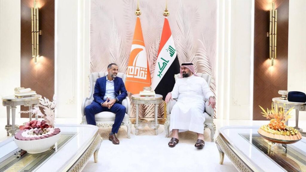 سفير بريطانيا يصل الأنبار ويبحث مع حزب تقدم التعاون المشترك والانتخابات المقبلة