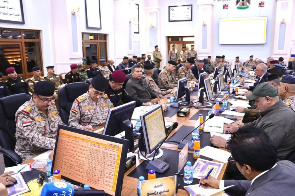 كبار القادة في نينوى لمراجعة الخطة الأمنية الخاصة بالانتخابات
