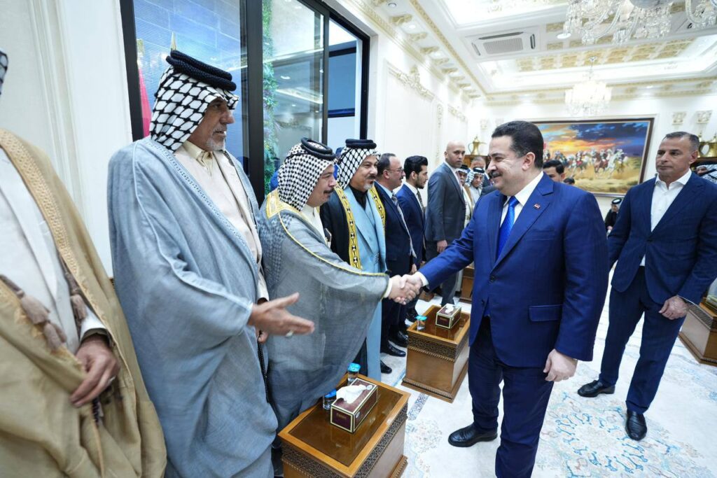 السوداني من مضيف آل حميد: الانتخابات محطة مصيرية ومستمرون في إعمار العراق
