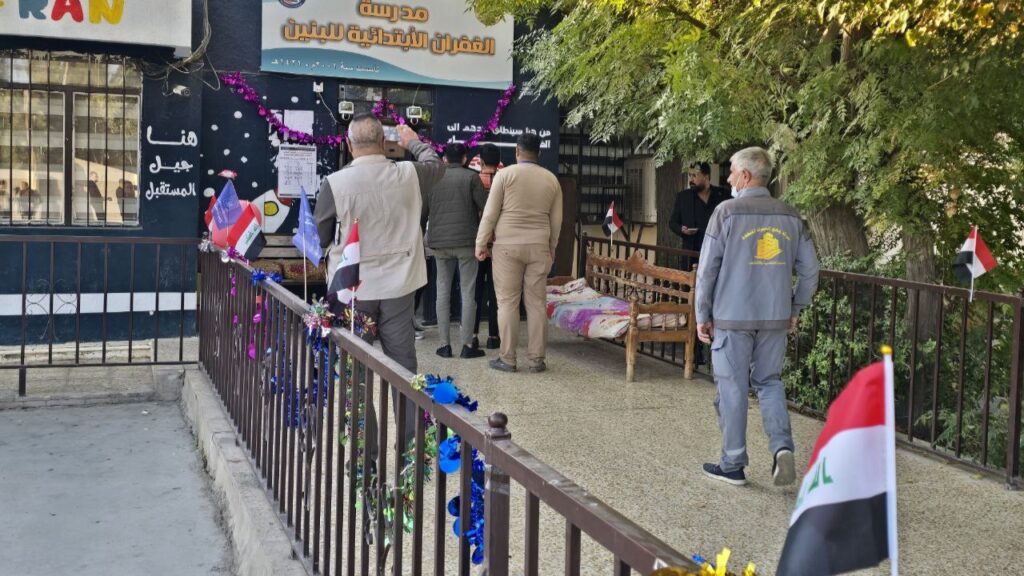 إقبال واسع في الجانب الأيمن ومناطق جنوب وغرب الموصل (صور)