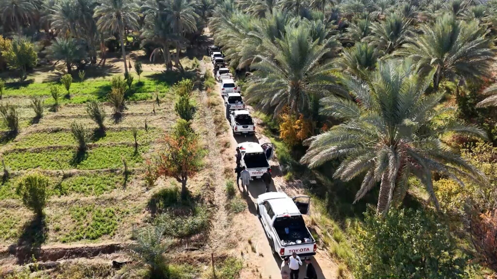 رتل "التويوتا" يدخل الأنبار ويلفت انتباه المارّة.. الحلاوي مذهول من مستوى الكرم