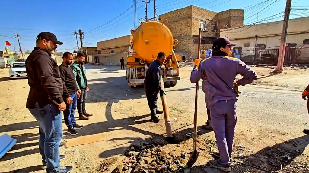قائمقام المشخاب يشكو سرقة أغطية المجاري: هل أضع شرطياً على كل "منهولة"؟