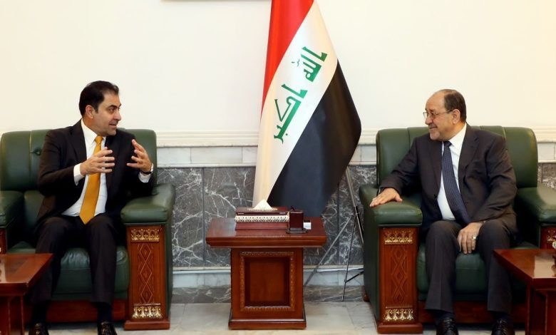 المالكي مستعجل على تشكيل الحكومة.. بحث مع المندلاوي نتائج الانتخابات