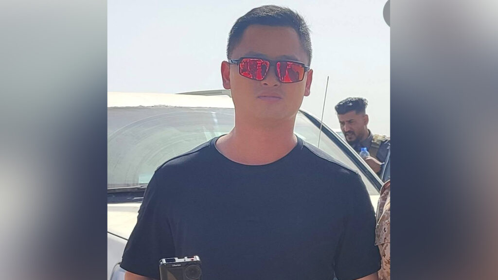 مصرع مهندس صيني في بادية النجف