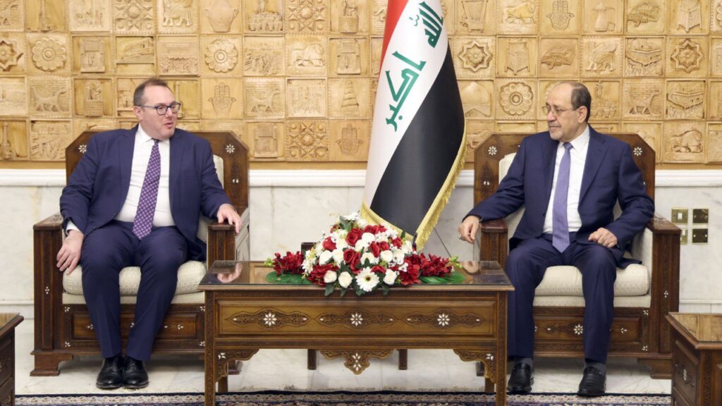 المالكي للقائم بالأعمال الأمريكي: نحرص على تشكيل حكومة تعزز علاقة بغداد بواشنطن