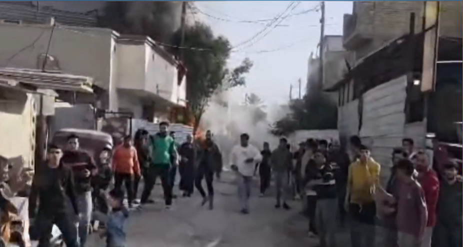 نار المطبخ أحرقت السيارة والمنزل.. الدفاع المدني ينقذ عائلة في بغداد