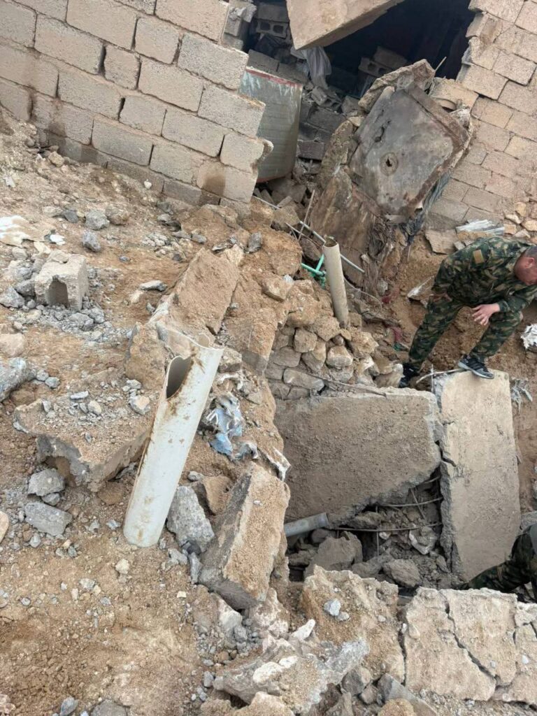 الحشد: شاركنا الجيش والأمن الوطني في عملية انتهت بتفجير انتحاري