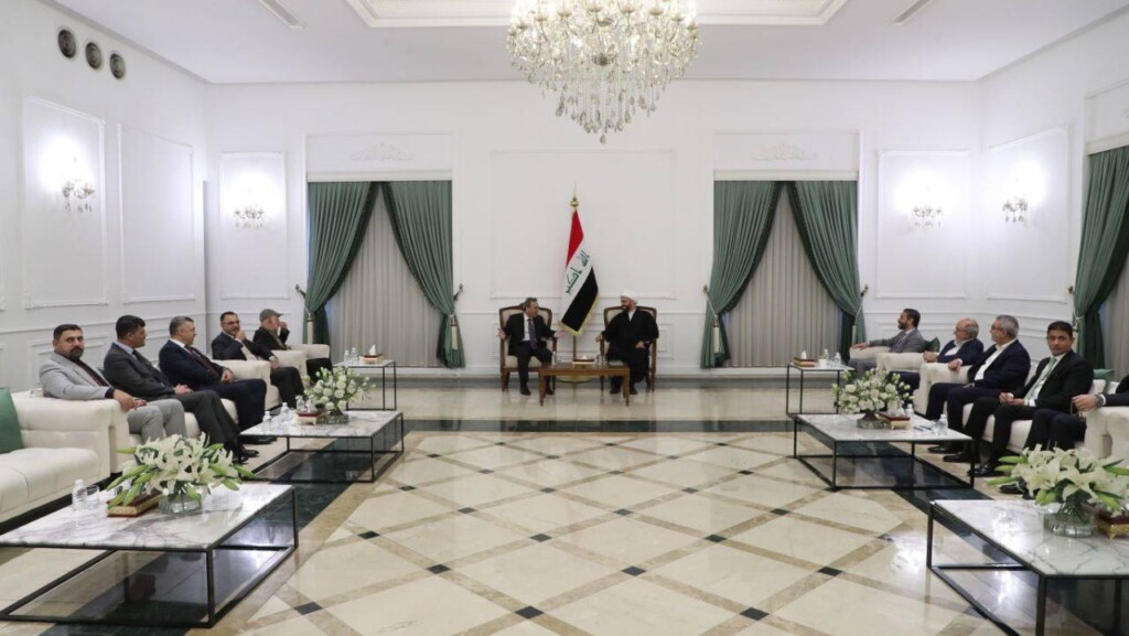 وفد من منظمة بدر يزور قيس الخزعلي لتجاوز الانسداد السياسي