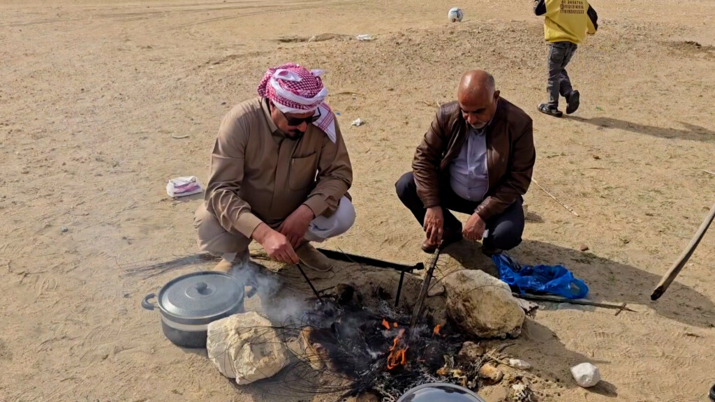 الجنوب يعلن ربيع العراق مبكراً من قصر السعدون في المثلث السعودي الكويتي