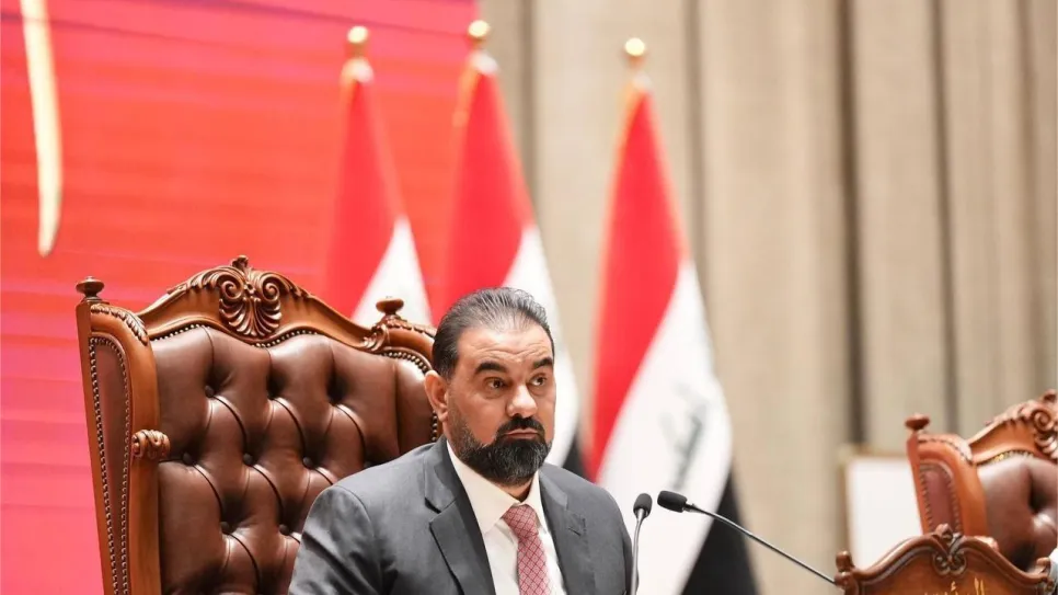 الحلبوسي يفتتح جلسة البرلمان بحضور 216 نائباً