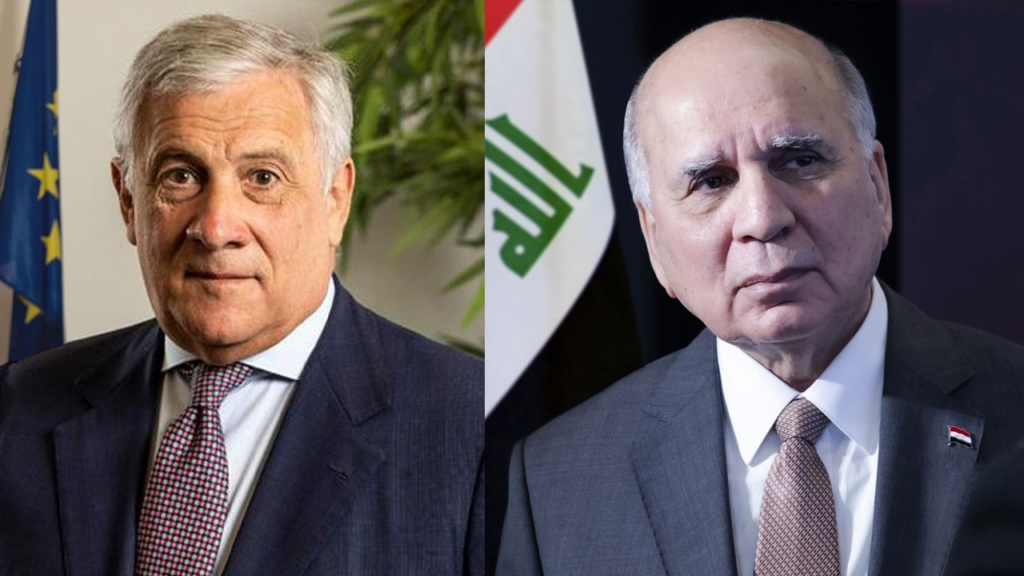 فؤاد حسين لنظيره الإيطالي: دفع العراق إلى الحرب أمر بالغ الخطورة