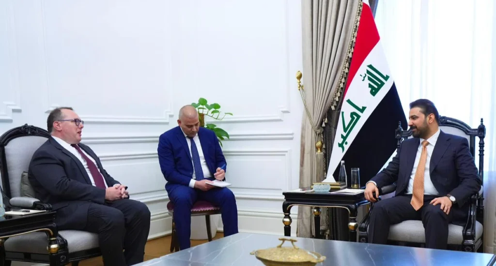 جوشوا هاريس: تبادلت مع الزيدي أفكاراً عن سيادة العراق ومكافحة الإرهاب