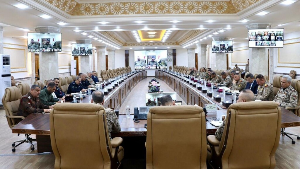 الجيش والحشد والمخابرات في اجتماع موسع لمراجعة الخطط والتعامل مع المعلومات