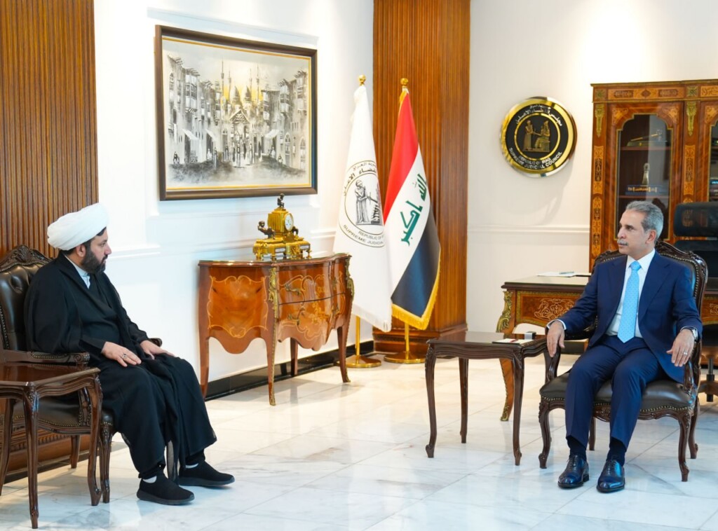 القاضي زيدان يهنئ بعثة الحج العراقية بعد نيلها جائزة "لبيتم"