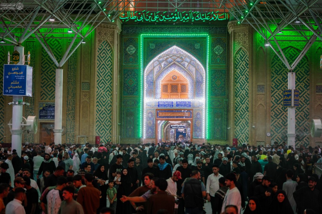 العتبة العلوية تنبه الزائرين: صلاة العيد الأولى 5:30 صباحاً والثانية بعد ساعة منها