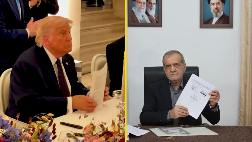 وقع عليه ترامب خلال عشاء مع ماكرون وإيران وقعت إلكترونياً - اتفاق إنهاء الحرب