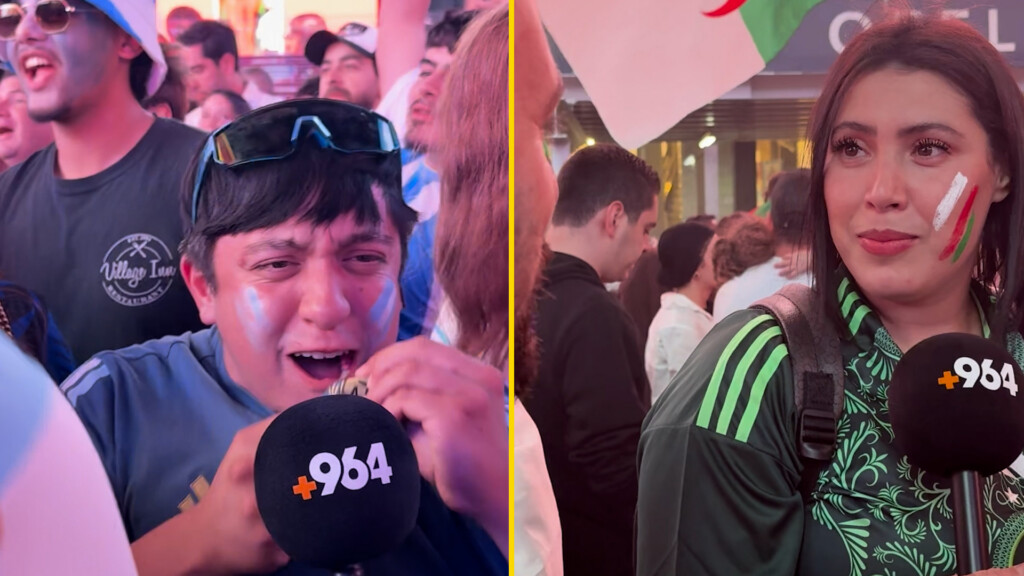 عدسة 964 تتجول بين جماهير الجزائر والأرجنتين في نيويورك