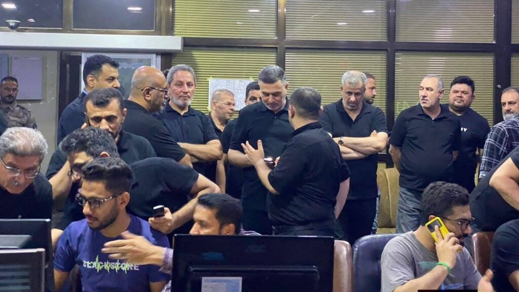 عطل طارئ في خط "الرميلة" الفائق يربك 10 محطات كهرباء بالبصرة فجراً