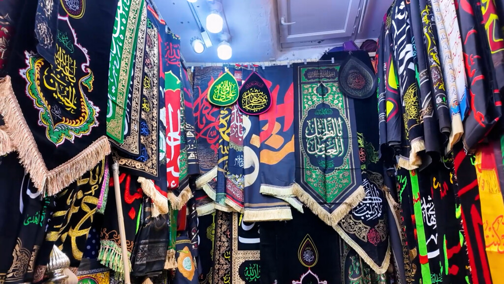 الخطاط النجفي خسر عاشوراء ولجأ للمقابر! لكن المواكب الكبرى تتمسك بنقشة العراق