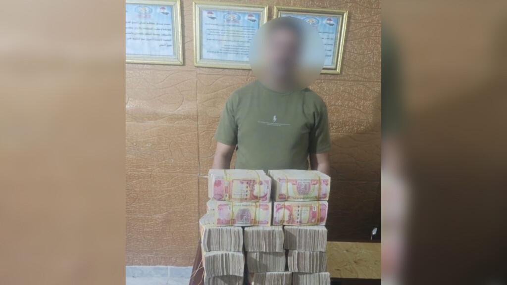 700 مليون دينار مجهولة المصدر.. شرطة ديالى تحقق مع سائق "جيب"