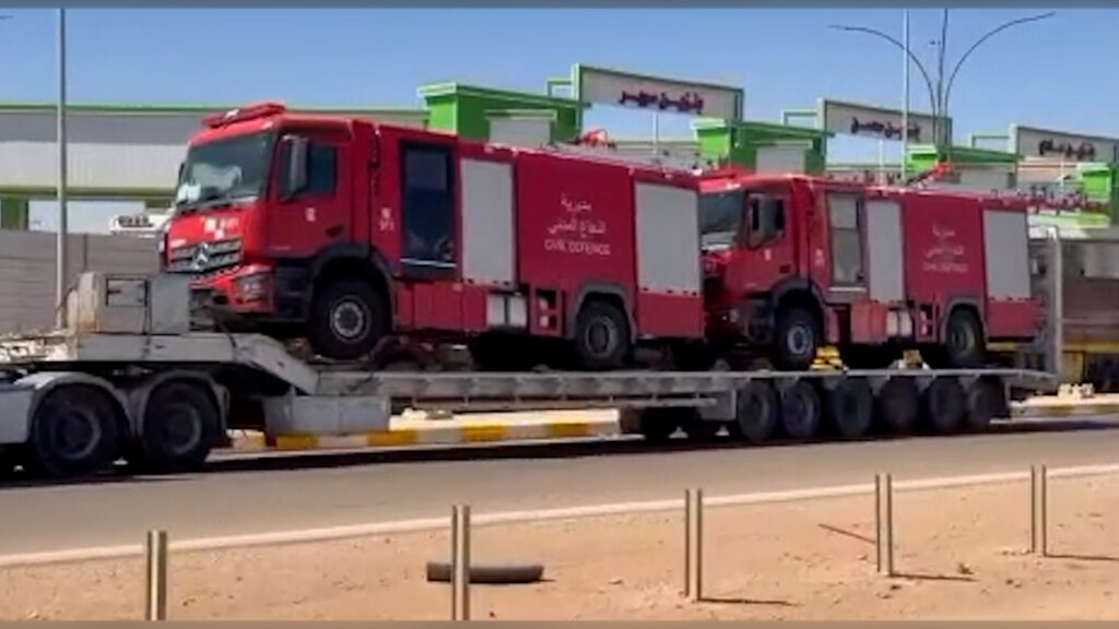 "مرسيدسات الإطفاء" وصلت إلى العراق وبغداد ستوزع 3 لكل محافظة