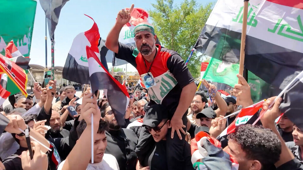 "جنود الصدر" يساندون الزيدي وزيدان من الكوفة: طلعتلك زلم معروف ماضيها